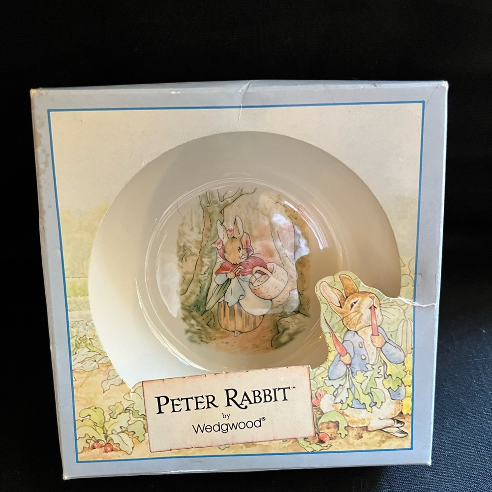 Wedgwood Peter Rabbit Bowl with Pastel Illustrations